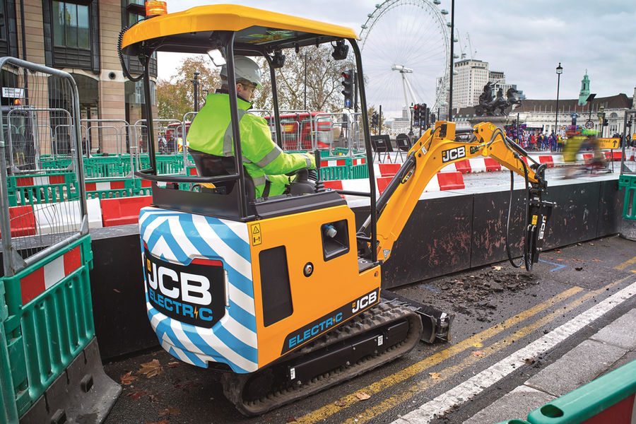 JCB —电动微挖技术的引领者