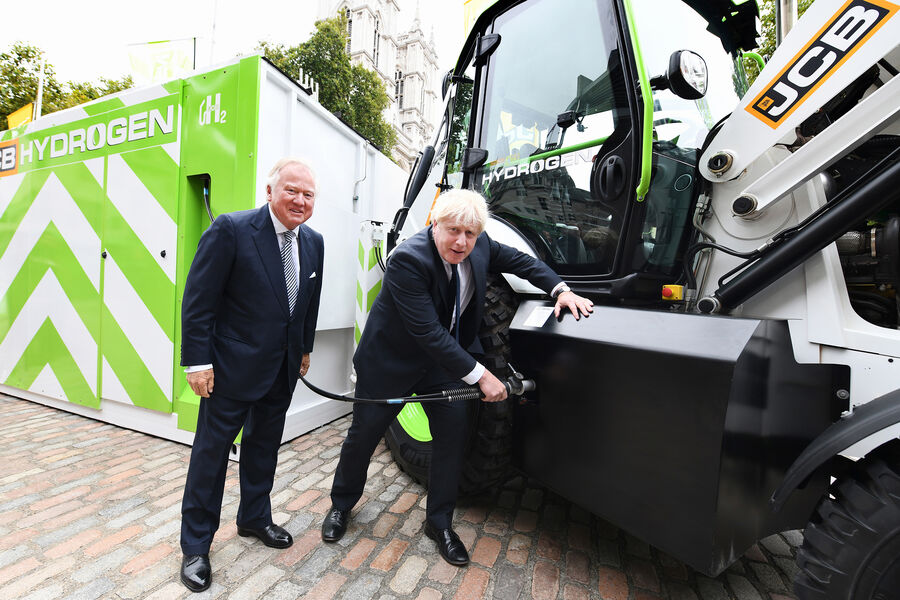 JCB投资1亿英镑生产氢发动机！英国首相出席仪式！