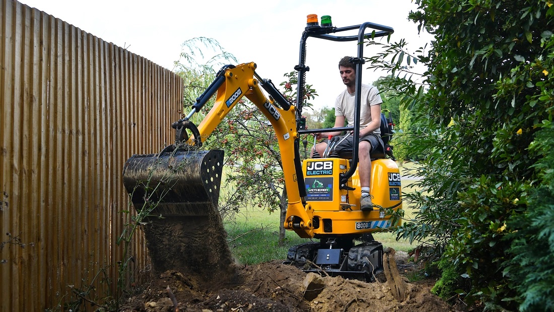 JCB电动微挖8008E CTS热销租赁行业